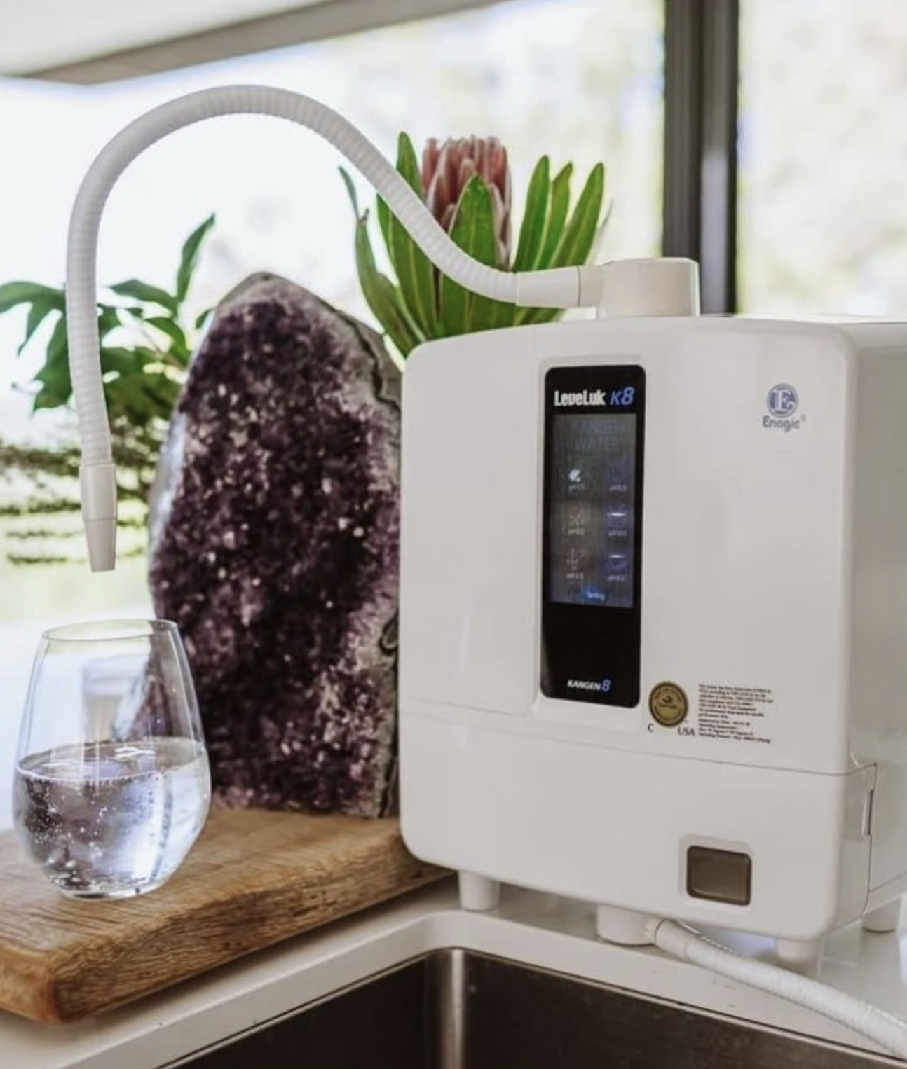 Leveluk K8 water ionizer lifestyle